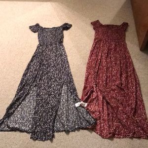 Cute sun dresses, lot of two Cupshe brand